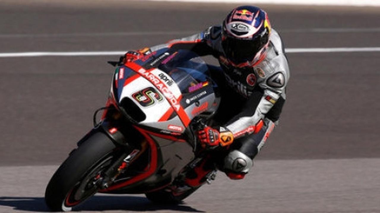 Hari pertama di Aprilia, Bradl lebih cepat dari Bautista