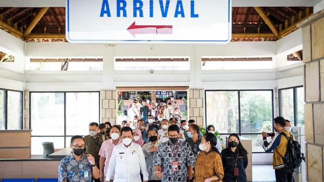 Sandiaga Uno Meninjau Kesiapan Travel Bubble di Kepulauan Riau