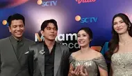 Febby Rastanty Rangga Azof, Celia Thomas dan Rendi Jhon. (M Altad Jauhar/ Liputan6.com)