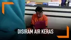 Lantaran pergi tanpa seizinnya, seorang pria tega menyiramkan air keras ke istri keduanya.