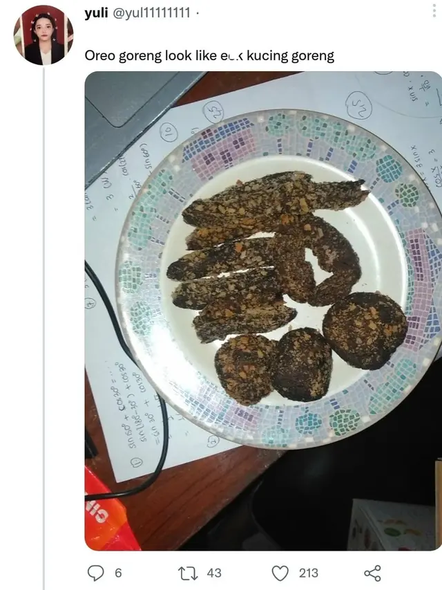 6 Potret Churros Gosong Ini Auto Gagal Dijadikan Sajian Lebaran