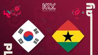 Piala Dunia 2022 - Korea Selatan Vs Ghana (Bola.com/Adreanus Titus)