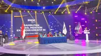 Wamen Ekonomi Kreatif Irene Umar Hadiri Wisuda Perdana IMDE, Dukung Masa Depan Industri Media