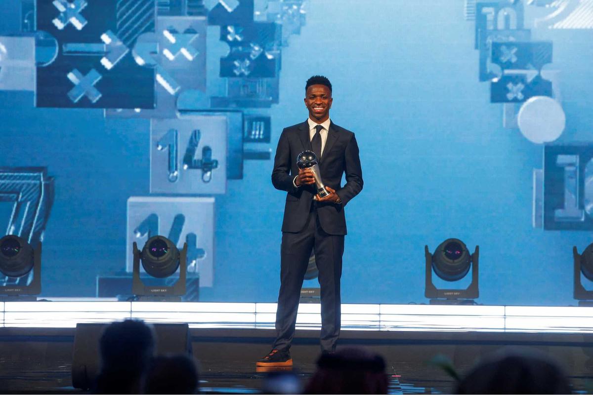 Vinicius Jr menangi FIFA Best Player of the Year 2024