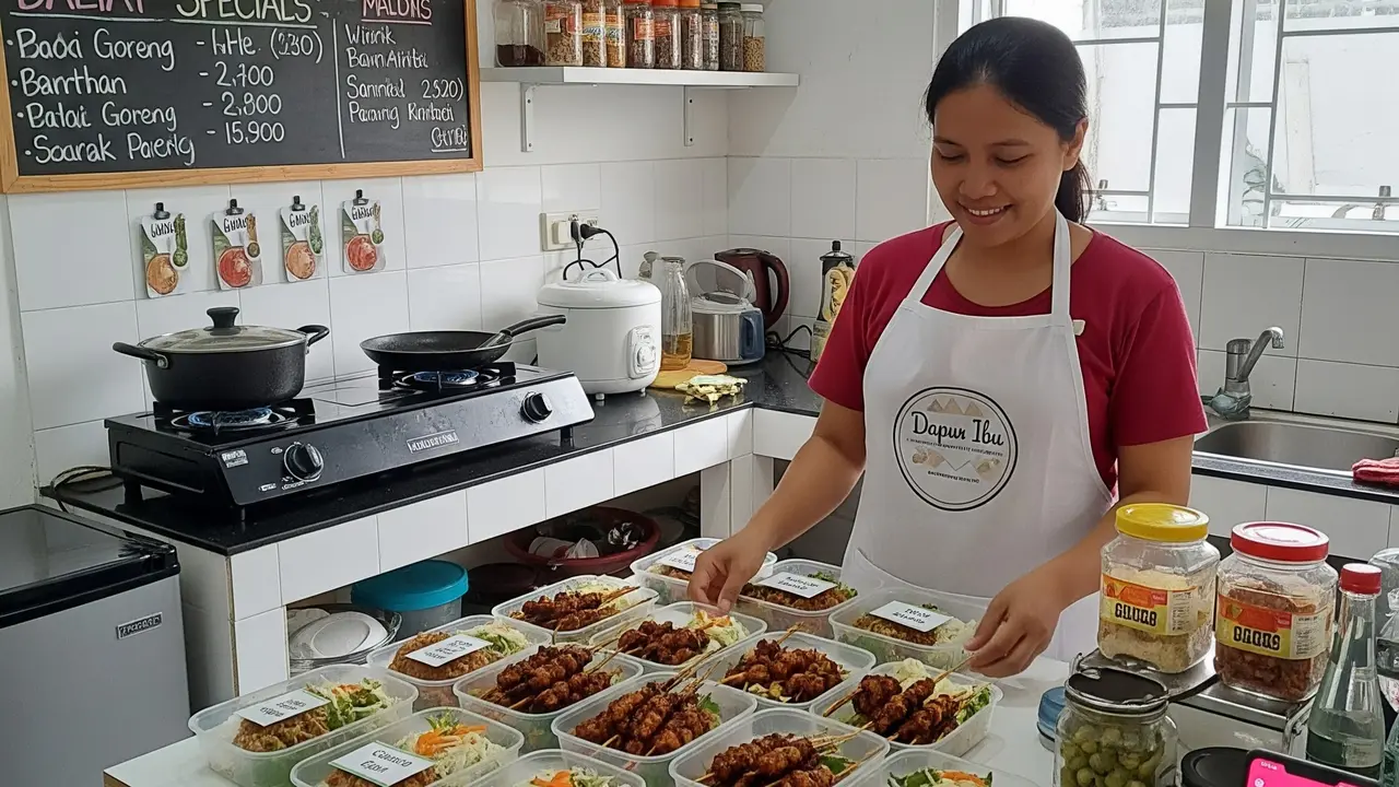 Usaha Makanan Pemula.