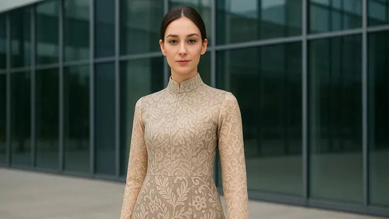 20 Model Dress Batik Kombinasi Brokat Lengan Panjang, Anggun untuk Acara Resmi dan Kondangan