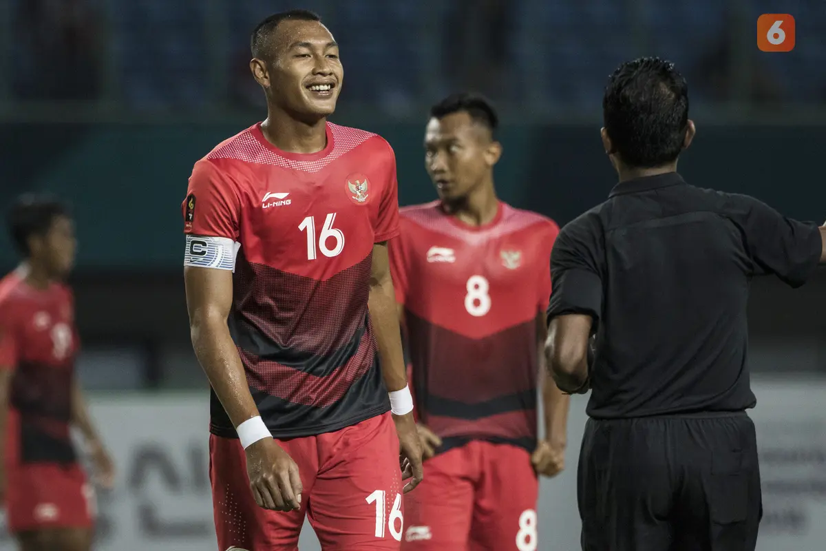 Sepak Bola : Indonesia Vs Palestina