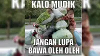 Meme Mudik Lebaran, Lucu dan Haru Jadi Satu