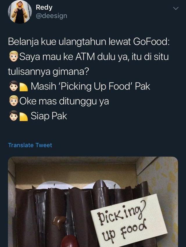 Kue Ulang Tahun yang Gagal karena Salah Tulis, Bikin Ngakak. (Sumber: Twitter/deesign)