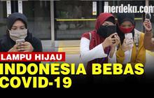 VIDEO: Segera Lepas Masker, Pemerintah Beri Sinyal Indonesia Bebas Covid-19 Tahun Ini
