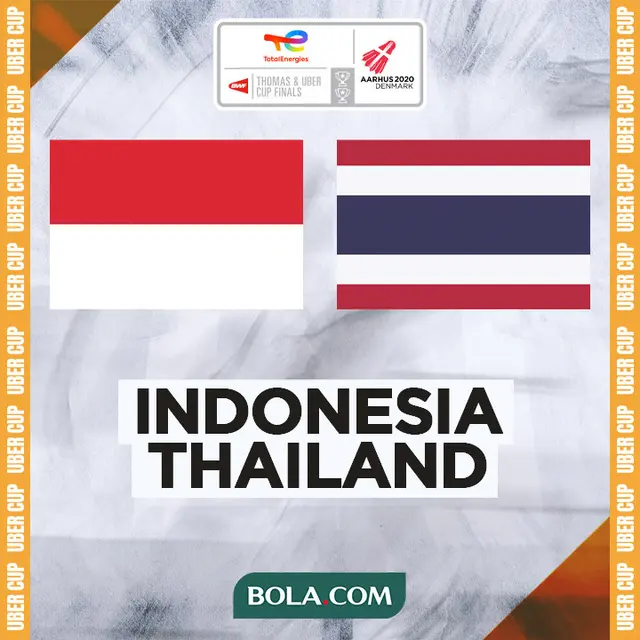 Piala Uber - Indonesia Vs Thailand