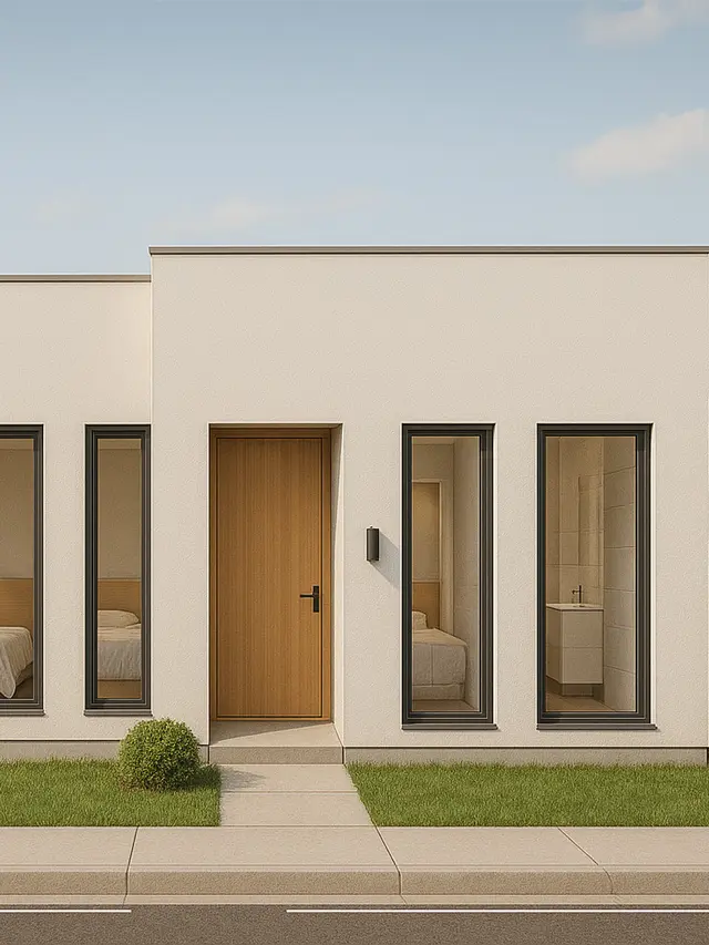 Gambar Desain Rumah 6x9 dengan 3 Kamar Tidur/via GPT
