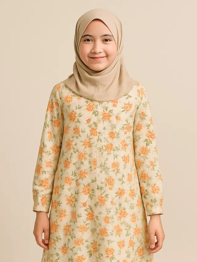 model atasan anak perempuan hijab