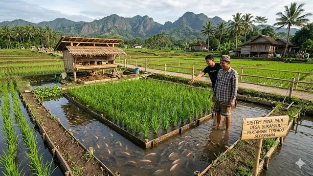 Contoh Integrated Farming Sederhana untuk Pemula di Desa