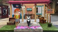 Booth Honda BeAT One Piece Tahilalats di Nipah Mall Makassar.