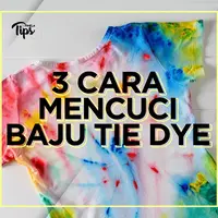 Bagaimana cara mencuci bajuTie Dye agar tetap terawat? Yuk, kita cek video diatas!