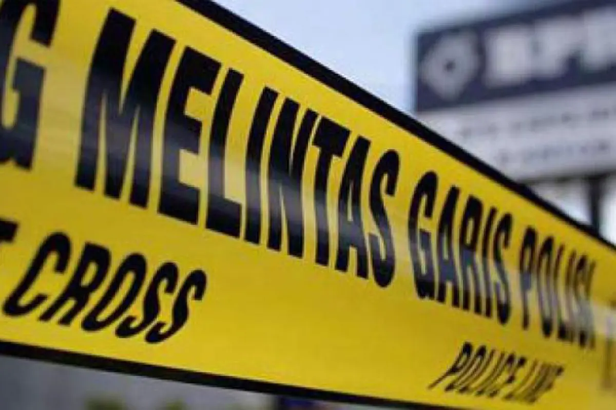 Ilustrasi garis polisi 