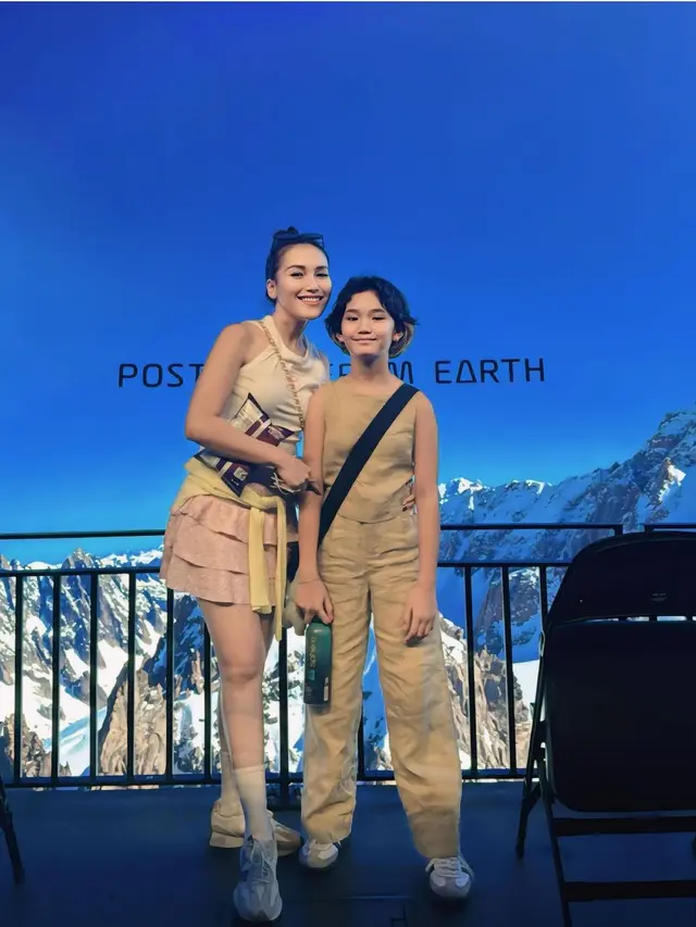 Ayu Ting Ting dan Bilqis. (Instagram/ ayutingting92)