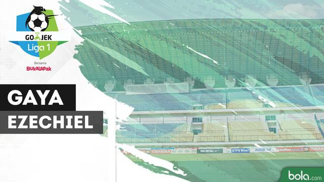 Berita video gaya-gaya striker Persib Bandung, Ezechiel N'Douassel, membobol gawang lawan di Gojek Liga 1 2018 bersama Bukalapak.