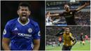 Berikut ini deretan pemain Premier League dengan kombinasi jumlah gol dan assist terbanyak di tahun 2016. (AFP)