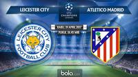 Liga Champions_Leicester City Vs Atletico Madrid (Bola.com/Adreanus Titus)
