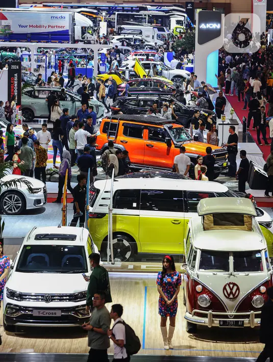 GIIAS 2024 mengusung tema "The Future is Now".(Liputan6.com/Angga Yuniar)