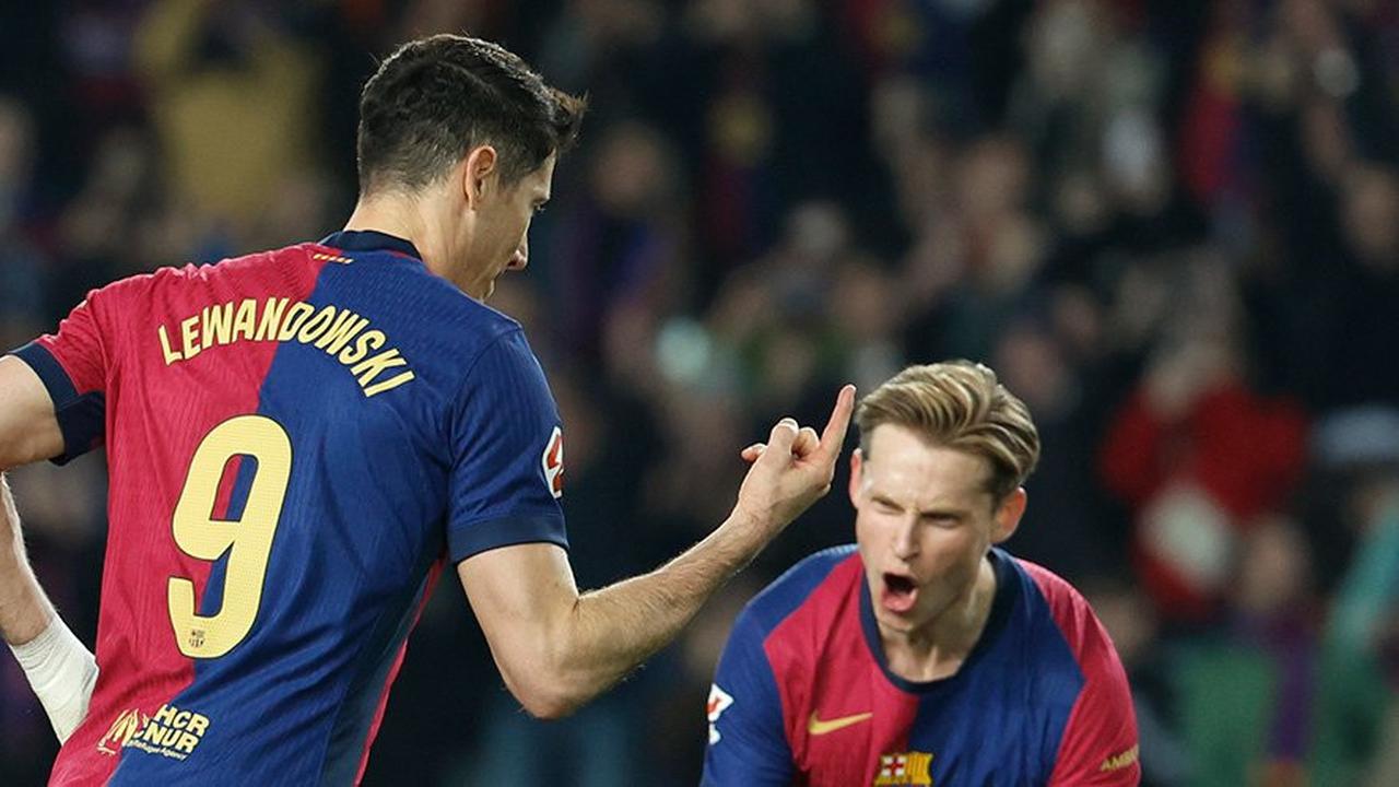 Hasil Liga Spanyol: Barcelona Menang 1-0 atas Rayo Vallecano, Lewandowski Cetak Gol Lewat Penalti