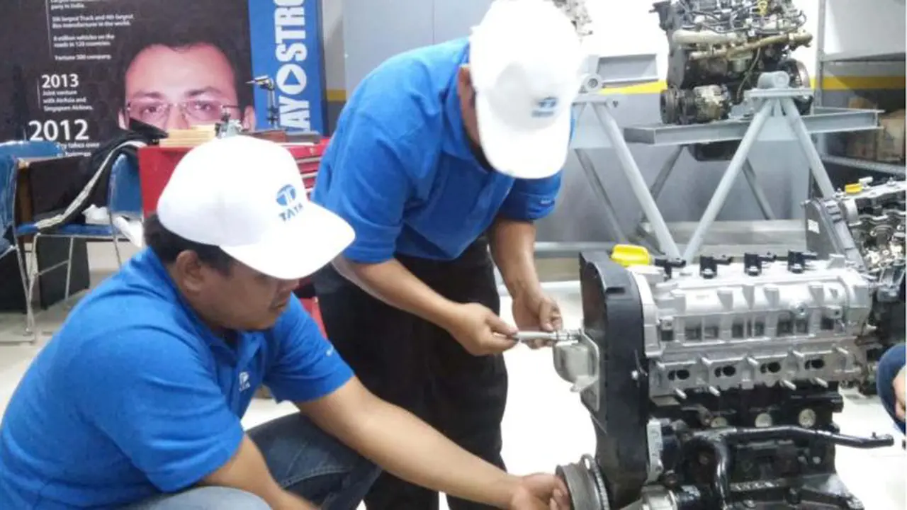 Tata Motors Luluskan 150 Mekanik Terlatih