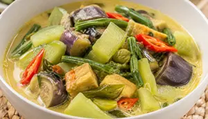 Resep Lodeh Labu Siam Terong Kacang Panjang yang Mudah Dibuat di Rumah