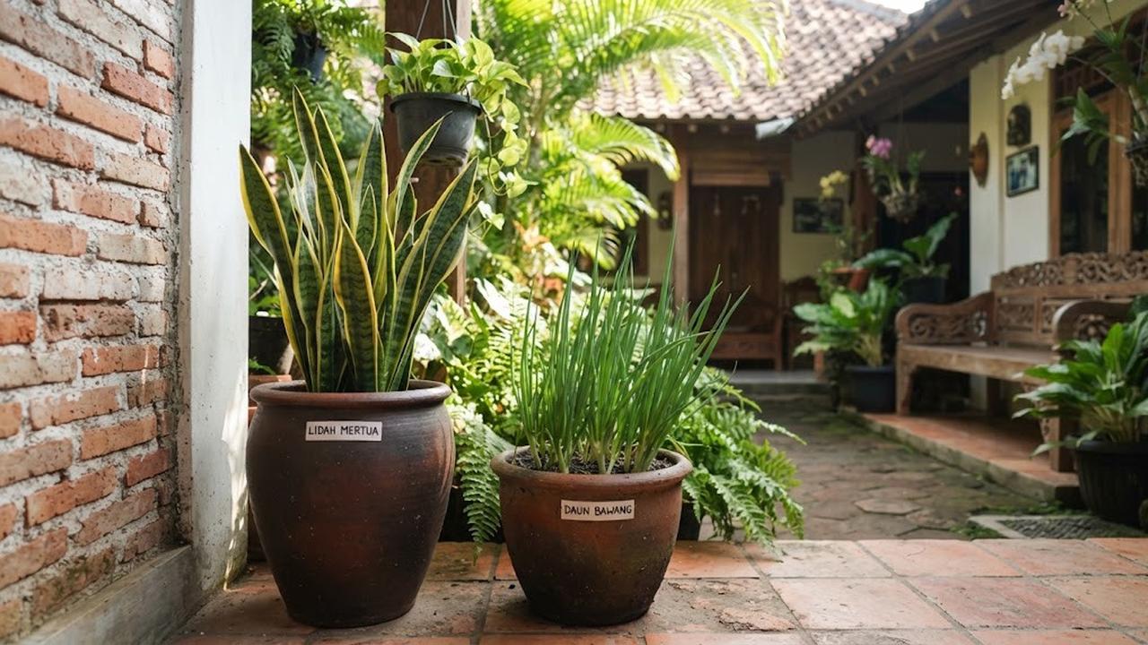 Kombinasi Tanaman Hias dan Tanaman Pangan untuk Halaman Rumah