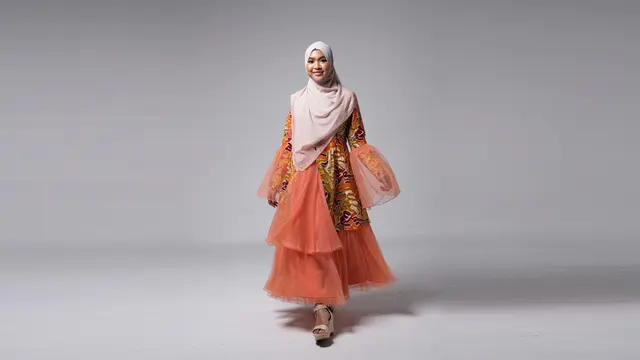 Model Baju Batik Elegan dan Mewah untuk Gamis/Ilustrasi AI