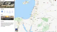Tangkap layar wilayah Palestina di Google Maps pada Minggu 19 Juli 2020 (Liputan6.com)