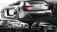 Volkswagen Tunjukkan Konsep Mobil Balap Golf GTi