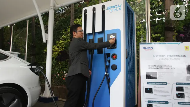 PLN Siapkan Stasiun Pengisian Listrik di 4 Kota