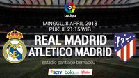 La Liga_Real Madrid vs Atletico Madrid (Bola.com/Adreanus Titus)