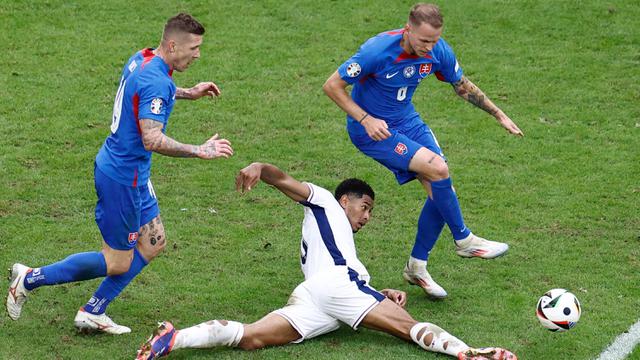 Inggris Berhasil Redam Slovakia 2-1