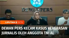 Dewan Pers mengecam intimidasi yang dilakukan anggota TNI AL terhadap seorang jurnalis di Maluku Utara, Kamis lalu. Dewan Pers meminta Kepala Staf Angkatan Laut agar kasus ini segera diproses.