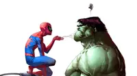 Baru-baru ini muncul wacana perihal kemunculan Spider-Man dan Hulk sekaligus di film Captain America: Civil War. (nonciclopedia.wikia.com)