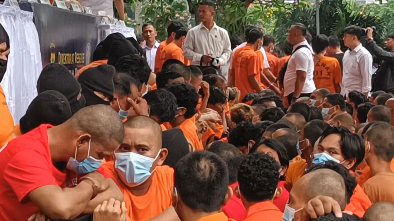 Polda Metro Kandangi 3.599 Preman Bikin Onar