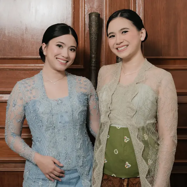 5 Potret Kebaya Ashilla Zee di Lamaran Shanindya, Menawan Dampingi Sang Adik