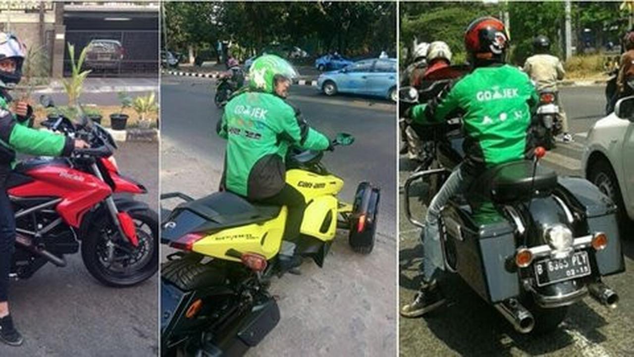 Heboh Gojek punya armada moge mewah, dari Ninja hingga Ducati