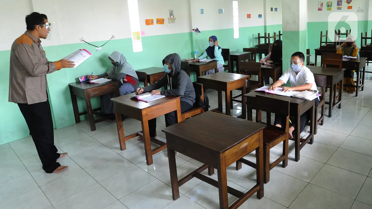 Melihat Penerapan Sekolah Tatap muka di Tangsel