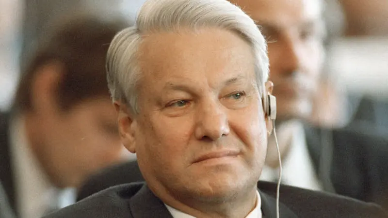 Presiden Rusia Boris Yeltsin