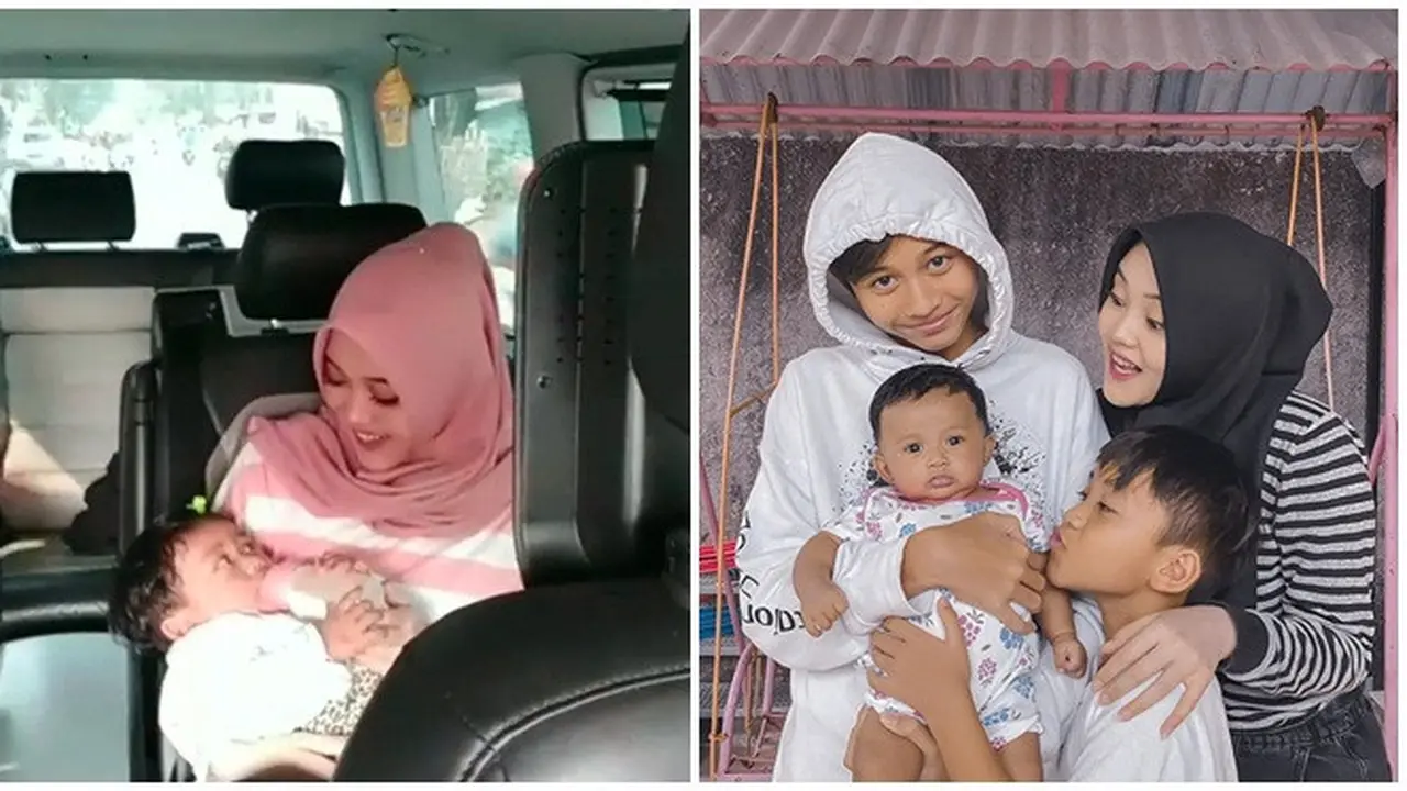 6 Potret Terbaru Bayi Mendiang Lina Mantan Istri Sule, Akrab dengan Kakak Sambungnya