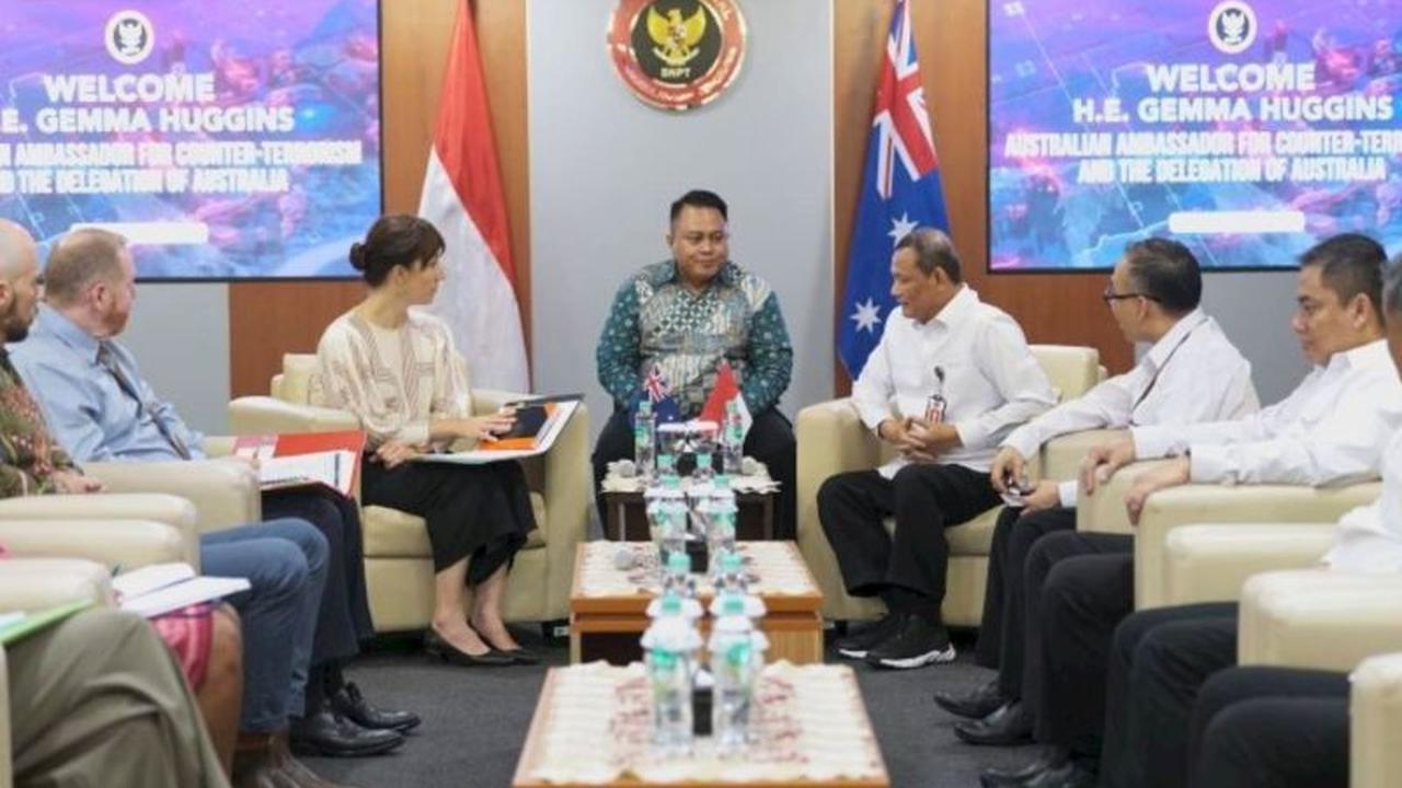 Kerja Sama Indonesia Australia Perkuat Upaya Tangkal Radikalisasi Daring dan Pendanaan Terorisme