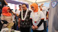 Kepala BKIPM Rina saat membuka acara Bulan Bakti Karantina dan Mutu 2019 di Alun-alun Yogyakarta. (Istimewa)