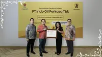 Pencatatan saham perdana PT Indo Oil Perkasa Tbk (OILS) pada Senin, (6/9/2021) (Dok: BEI)