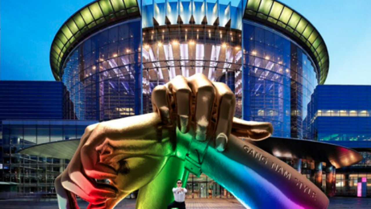 Korea Selatan Akan Bangun Monumen 'Gangnam Style' Raksasa
