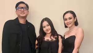 Masayu Anastasia dan Lembu Wiworojati Kompak Rayakan Ultah Anak ke-17