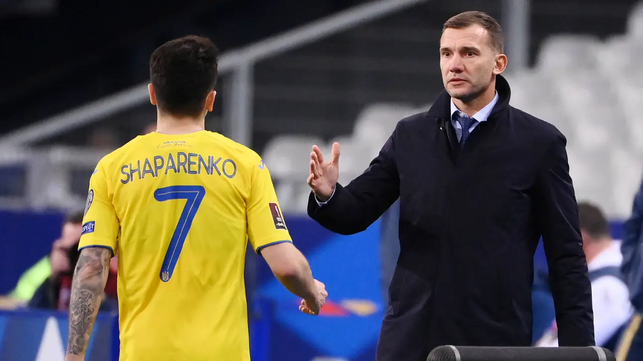 FOTO: Melihat Gaya Keren Andriy Shevchenko Saat Membawa Ukraina Menahan Imbang Prancis di Kualifikasi Piala Dunia